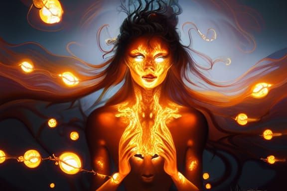 Lady of fire