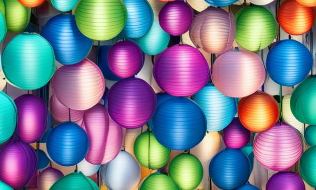 Colorful lanterns