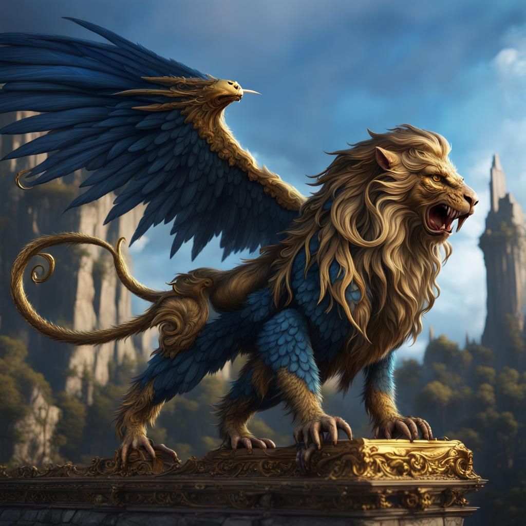 Magnificent Manticore - Ai Generated Artwork - Nightcafe Creator