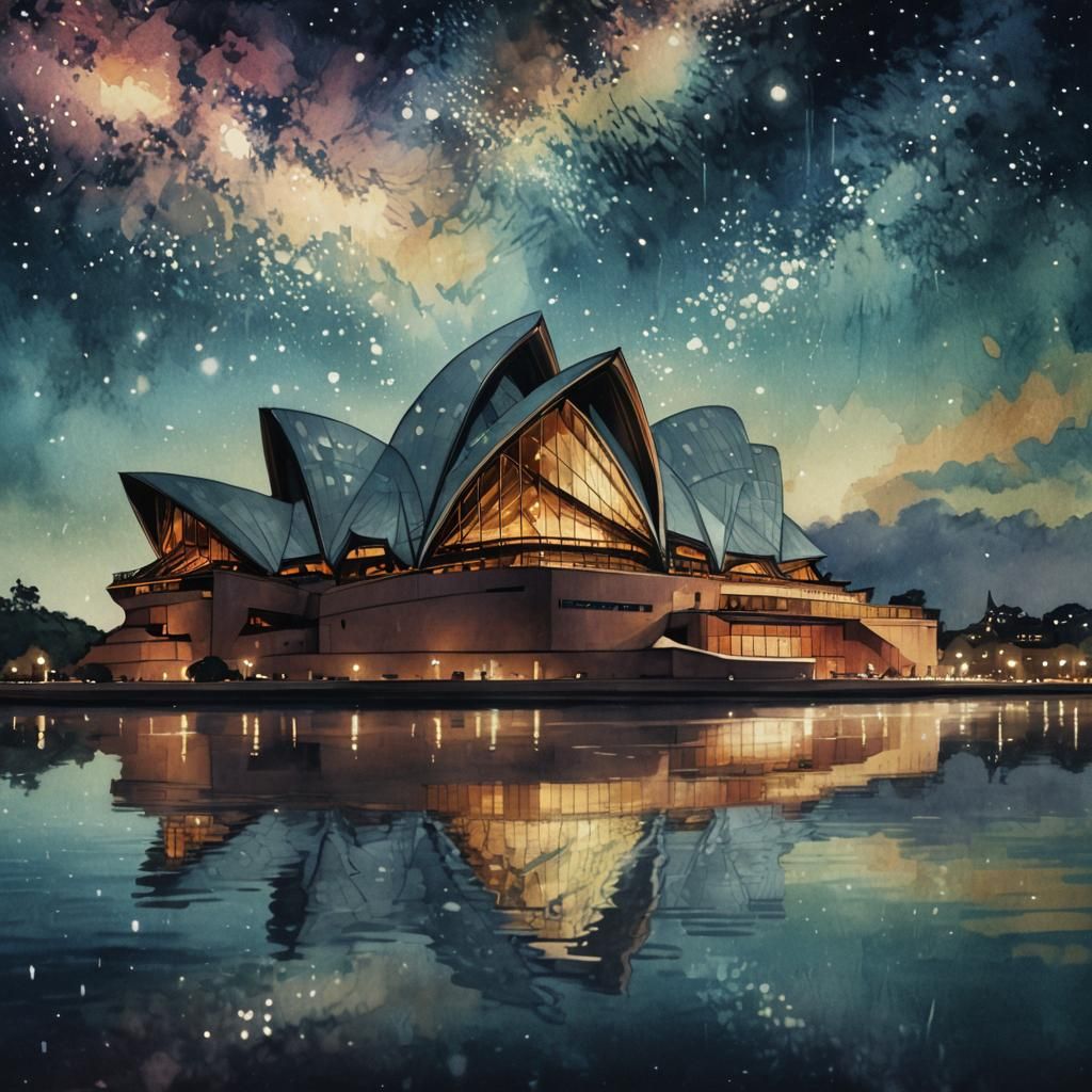 Sydney Opera House  by @springy cranberry
