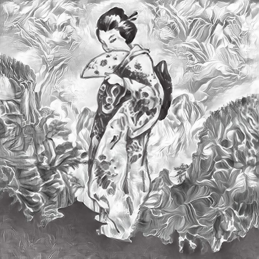 Ghost of the Geisha from the Mountains