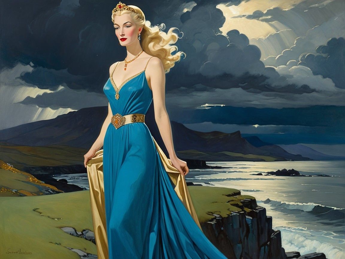 Fairytale Princess in Exile in Scotland