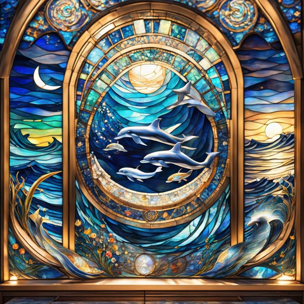 A beautiful surrealistic whimsical wonderful Magestic creati...