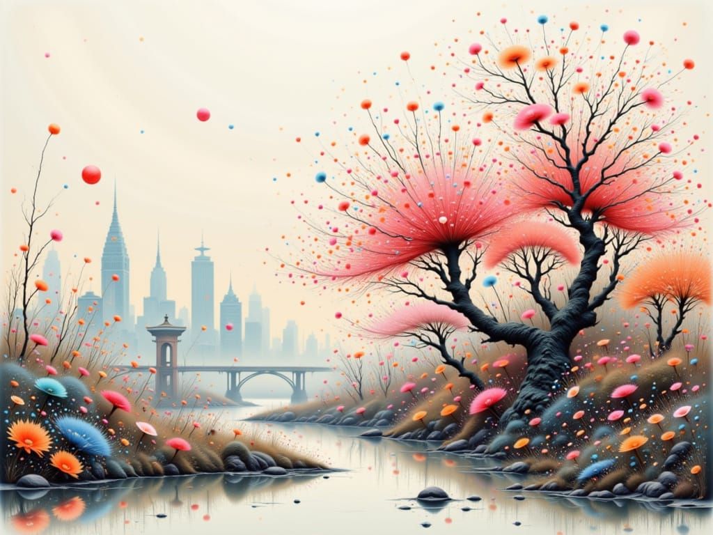 <lora:SOS SUNNY BRISE:1.0>
ASIAN-UKIO-E, CLIFFSIDE-MODERN-MANHATTEN-CITYSKYLINE, MIDDLE TIME IN THE CHERRY-BLOOMING
NEGATIVE-COLOUR-HUES-HUE...