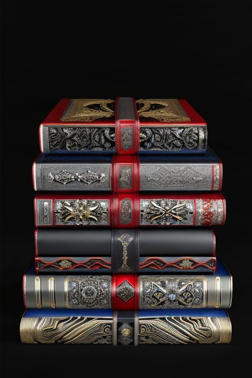 A Stack of Books  by @KellarW