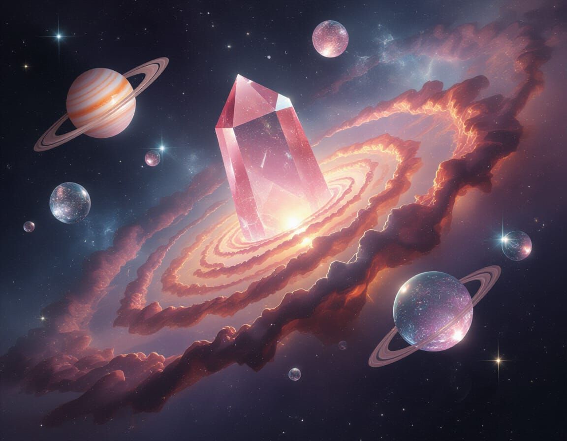 Crystal Galaxy Center