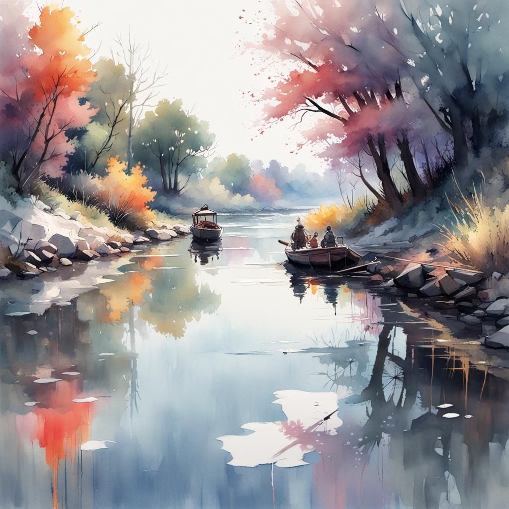 Reflections in Water  by @premium