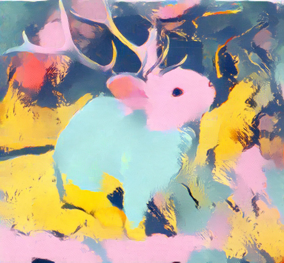 Neapolitan jackalope