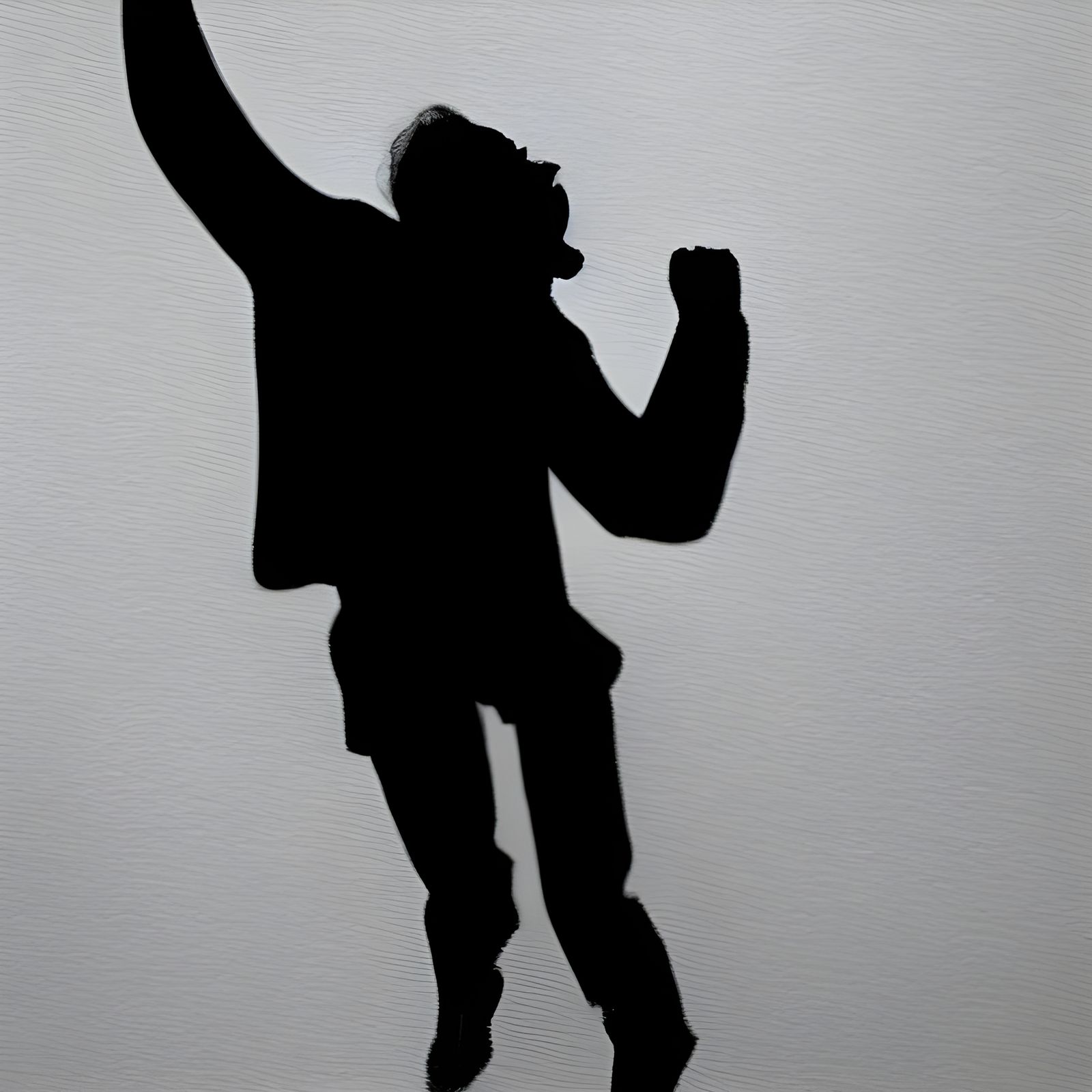 A Silhouetted Scream