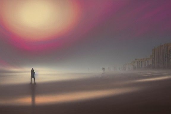 “On Margate Sands. I can connect nothing.... With nothing."  by @K F Fox 