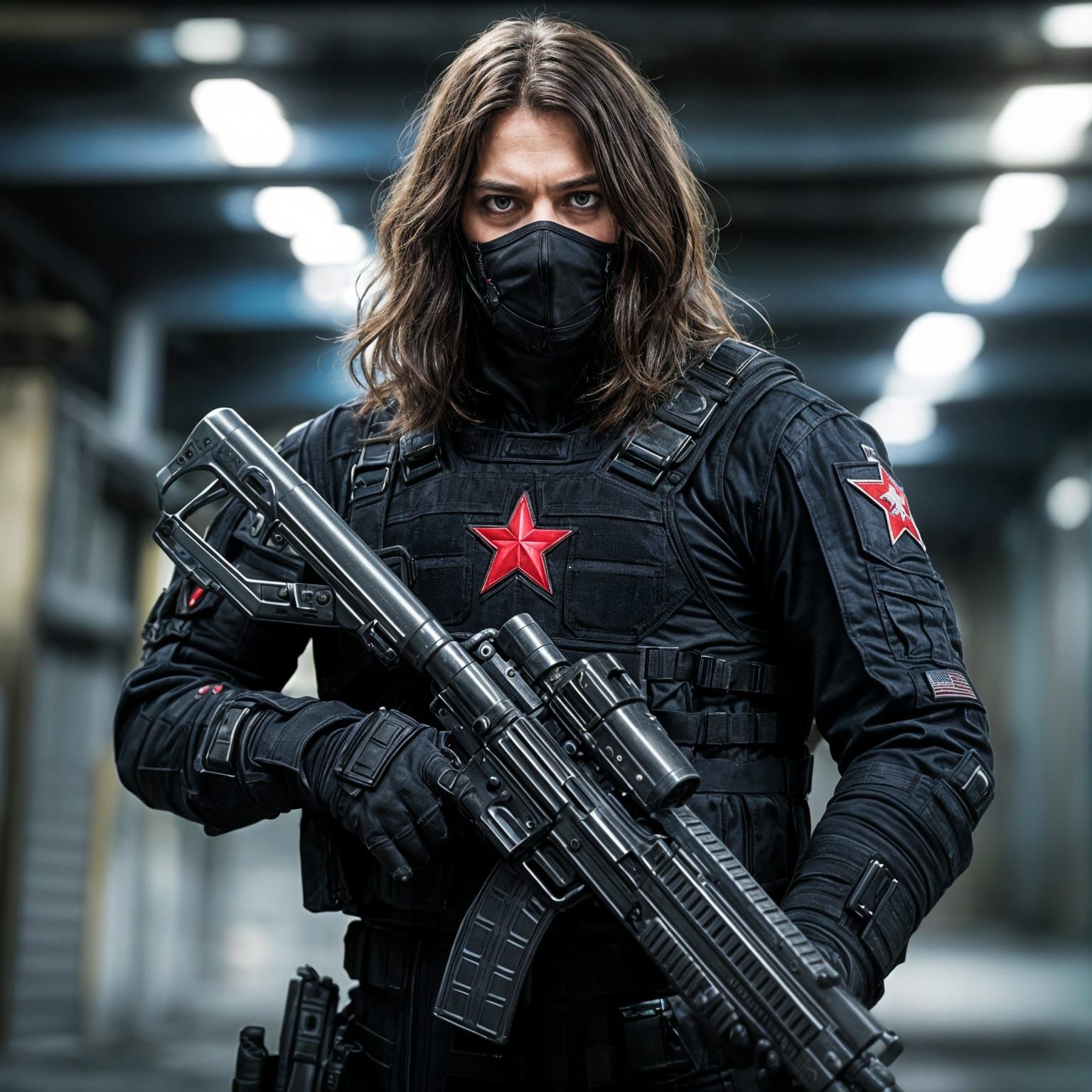 Bucky  Barns..The Winter Soldier