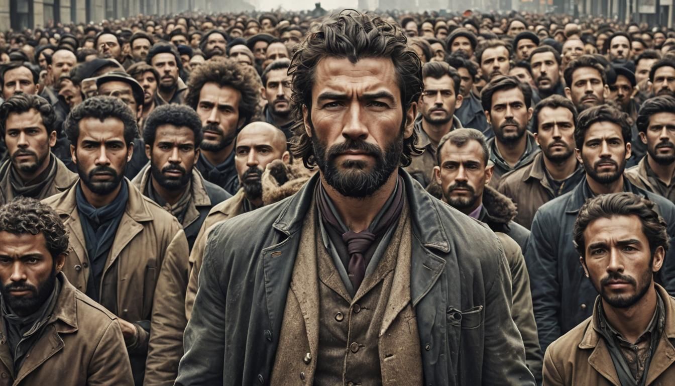 Handsome man of the revolution B