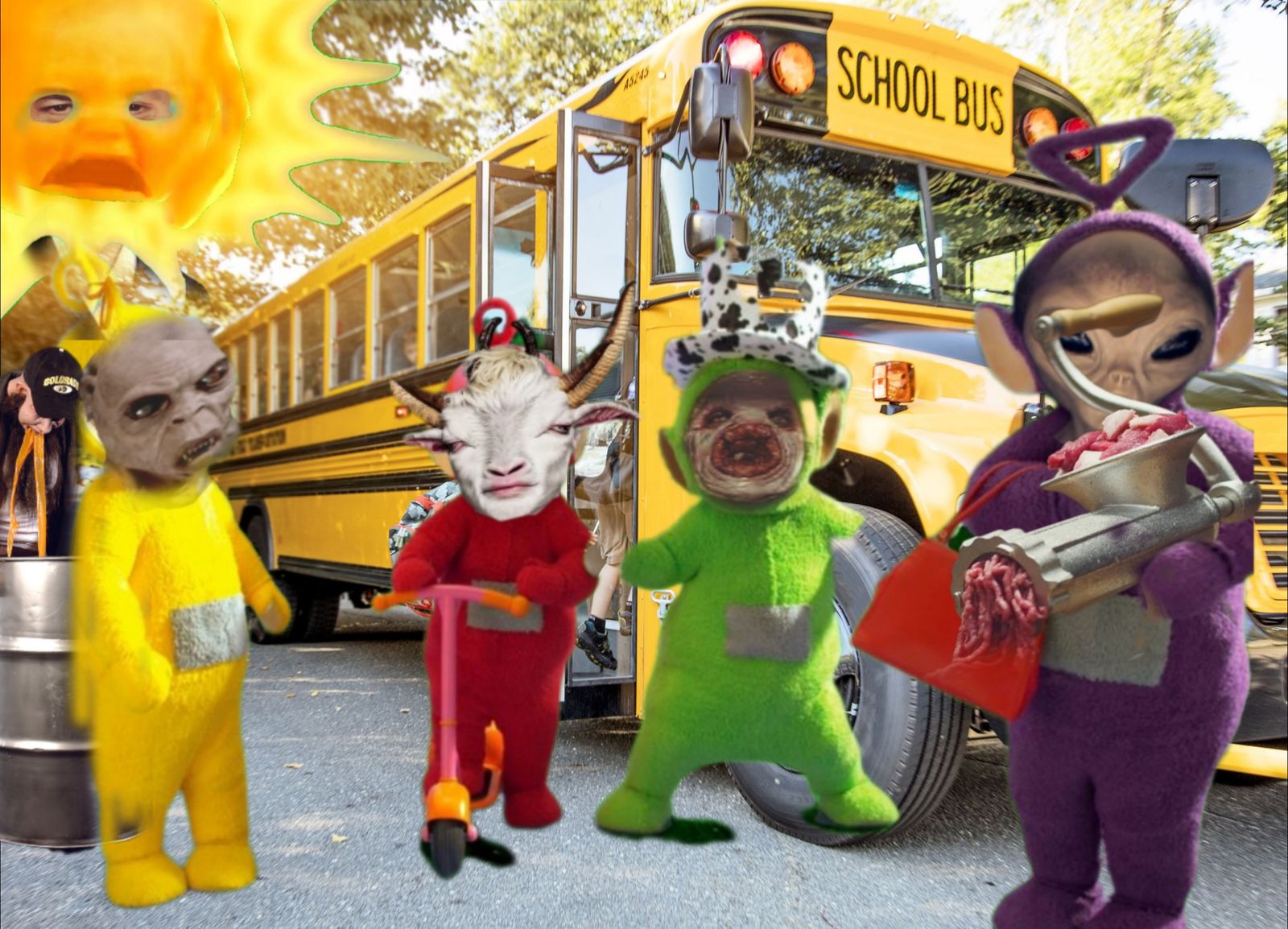 The gang gets to drive the bus