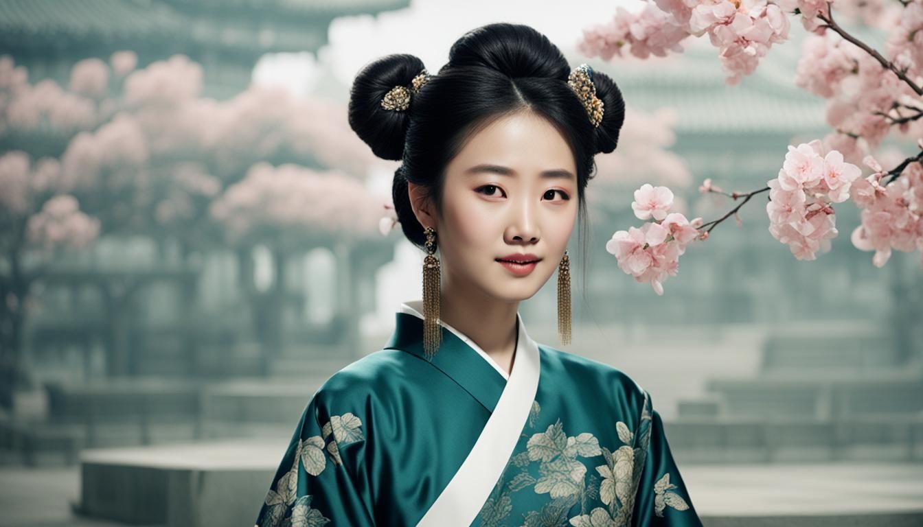 image of chinese girl