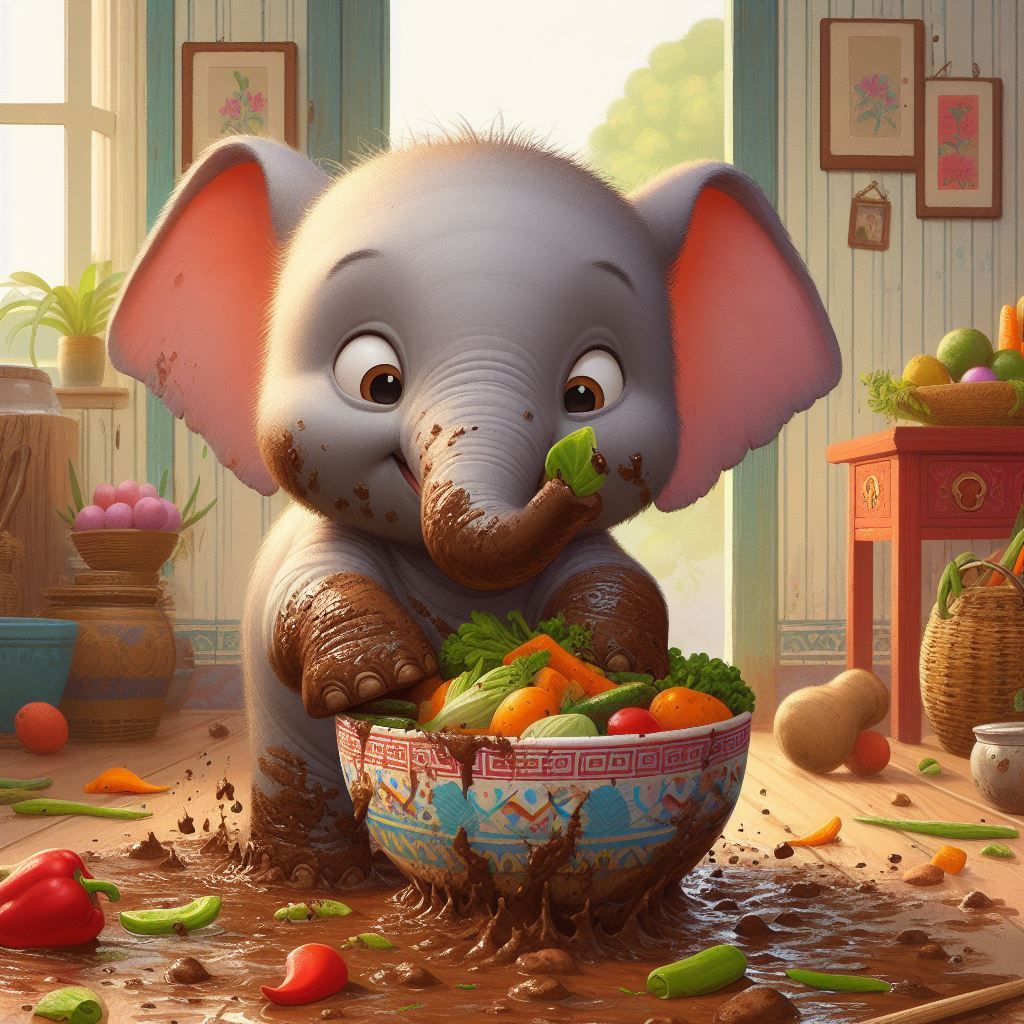 Fuzzy The Adventurer Back At His Bowl