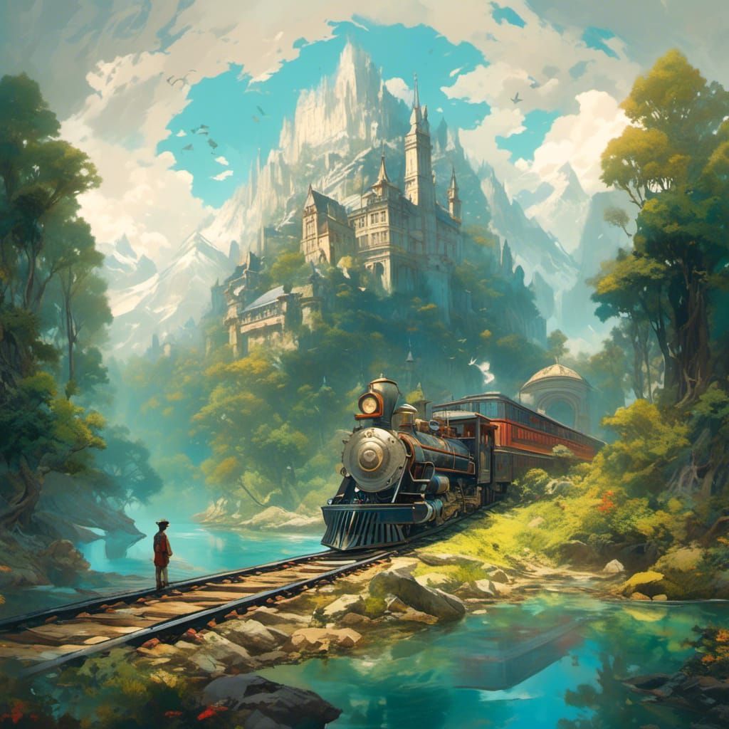 Trains, trains, trains.