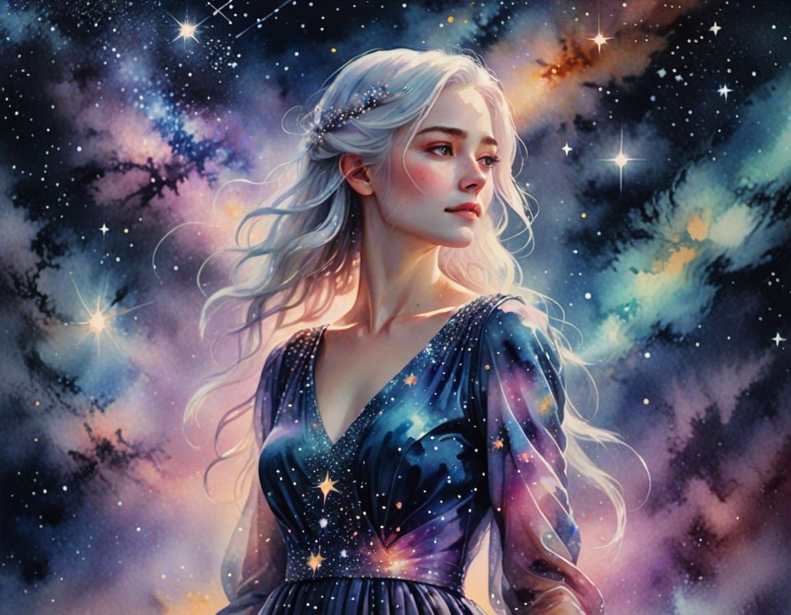 “Dwell on the beauty of life. Watch the stars and see yourself running with them.”  by @micfin