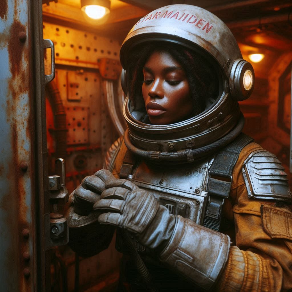 Checking the airlock (2)