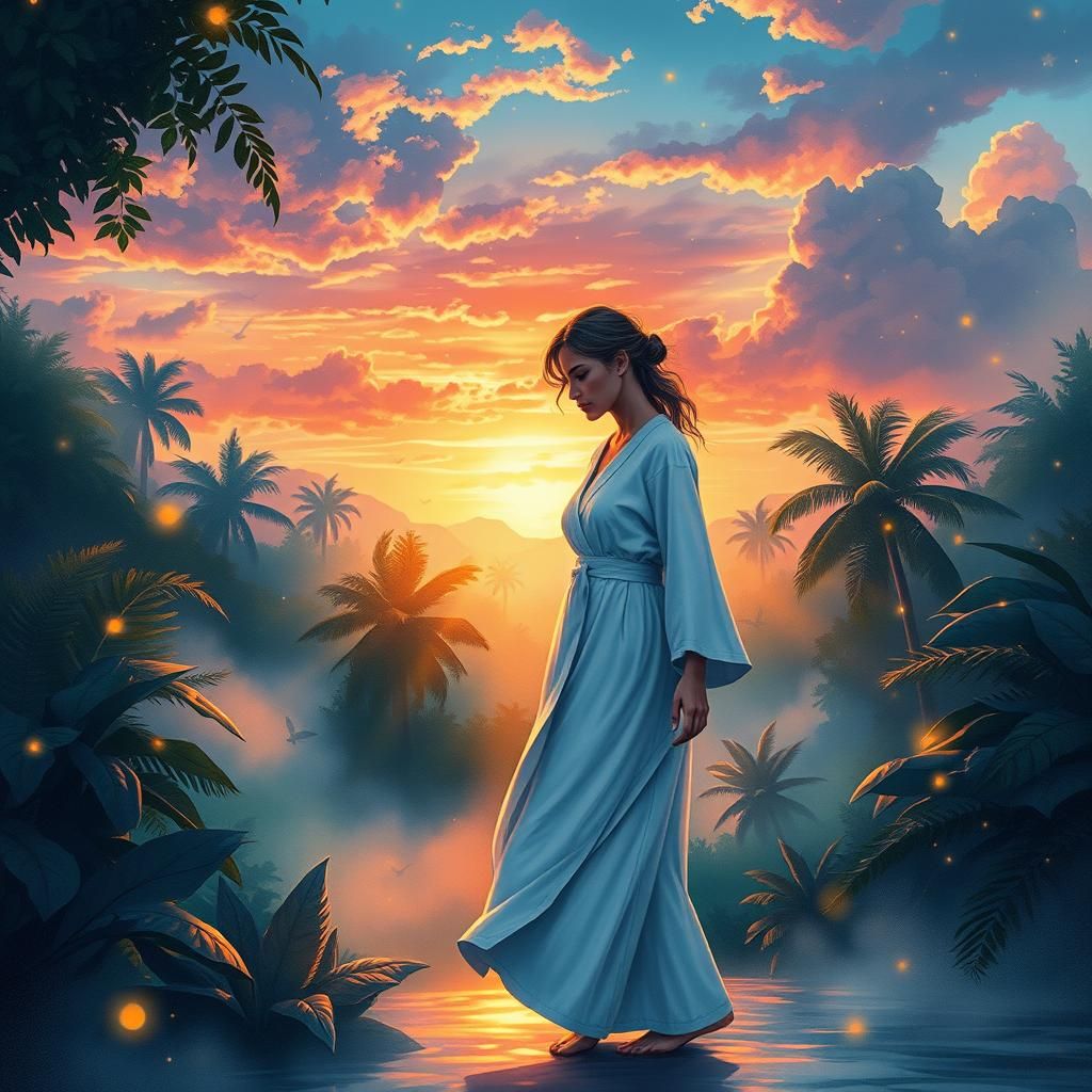 Lady of forest