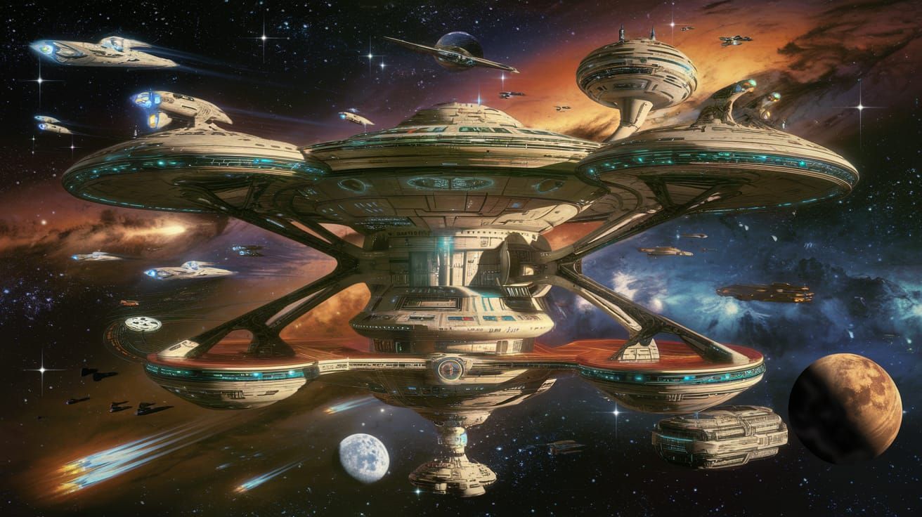 UPA Space Station Called Vivarimulti In The Phoenix Star System