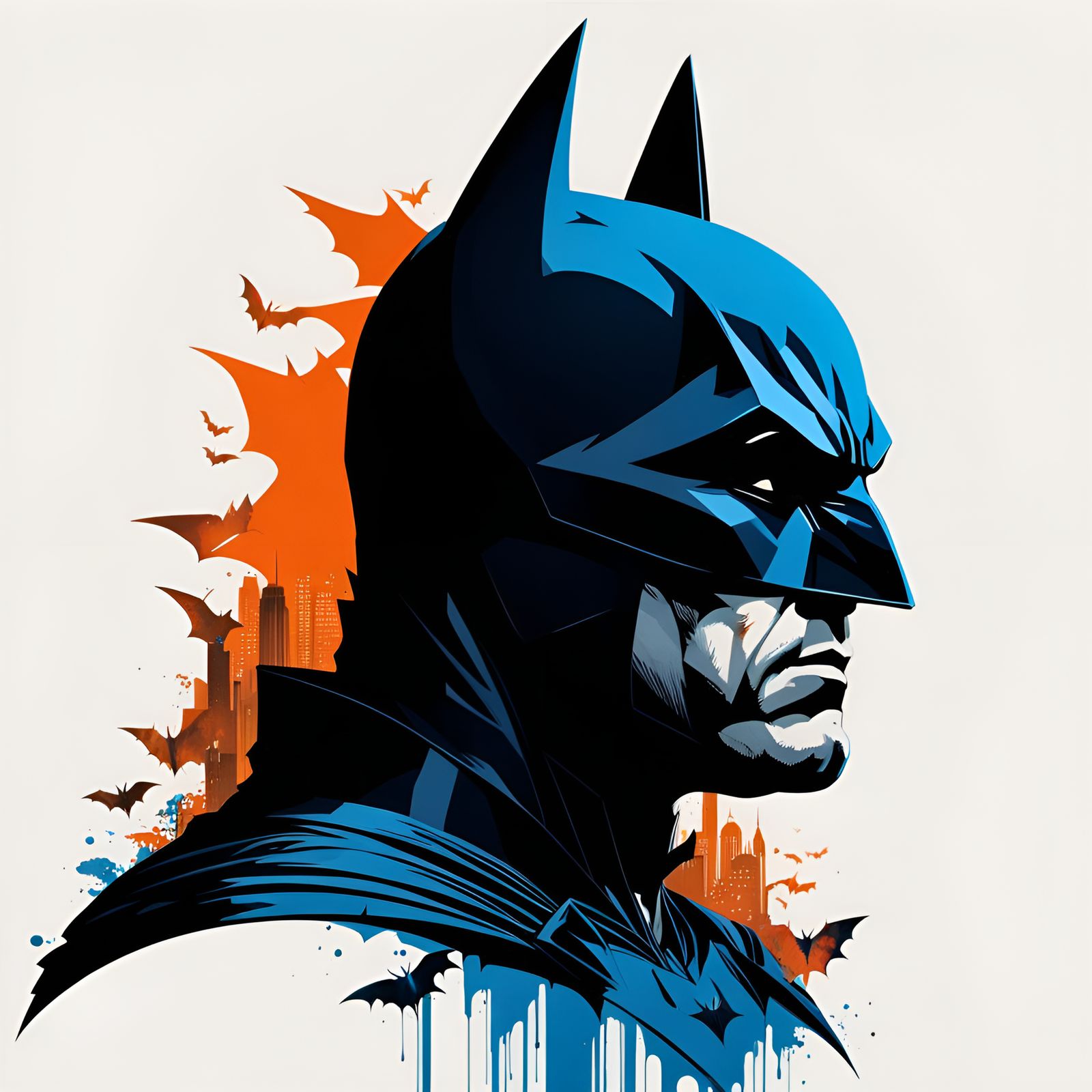 DOUBLE EXPOSURE BATMAN