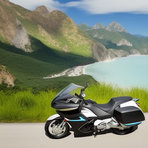 Ein Piaggio Mofa aus led