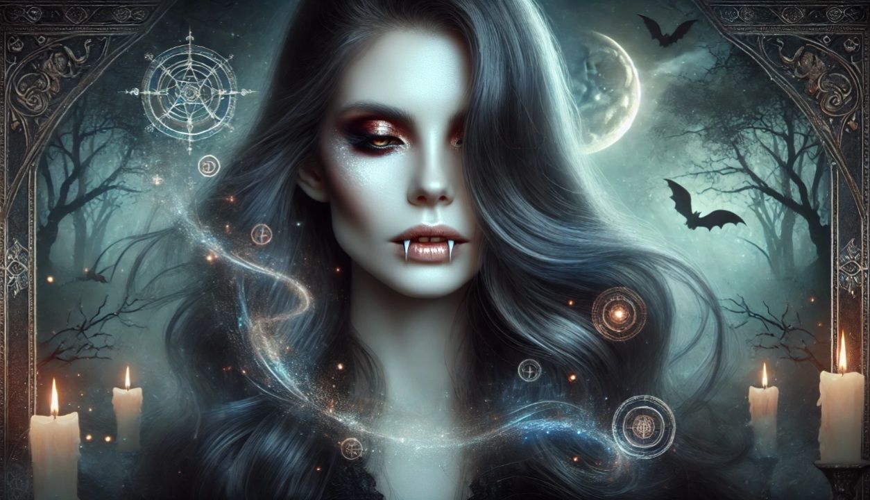 Portrait of a vampire