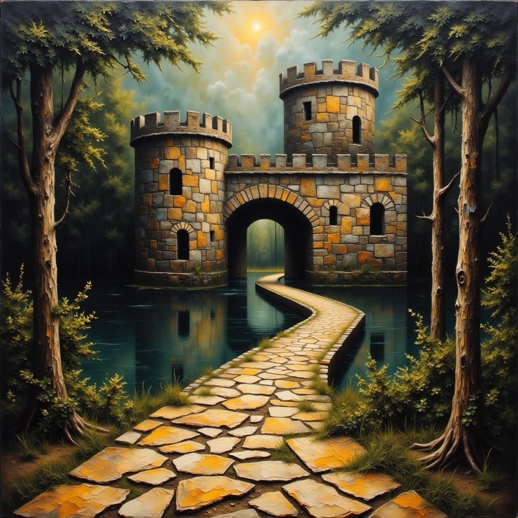 Pathway to the castle  by @Telina         