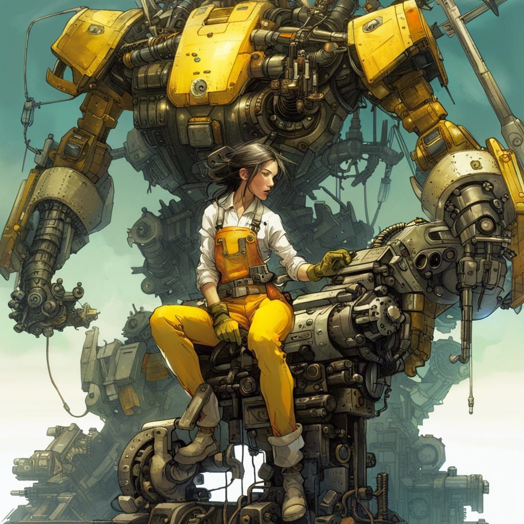 Mechanic  by @Mike Ritchie