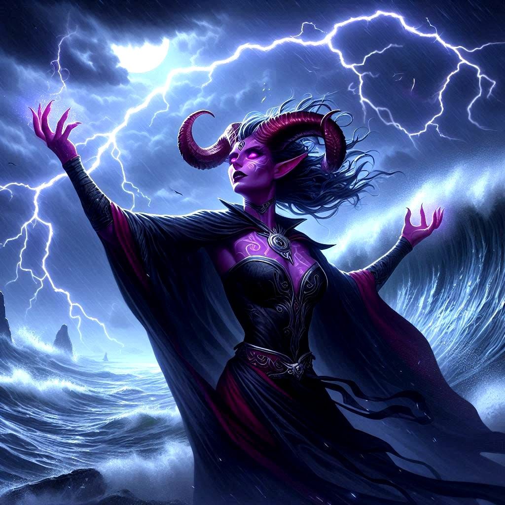 Typhoon Tiefling
