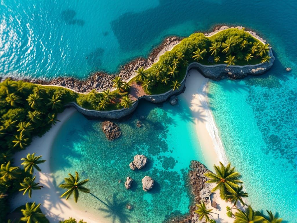 Aerial Paradise  by @KBunny001