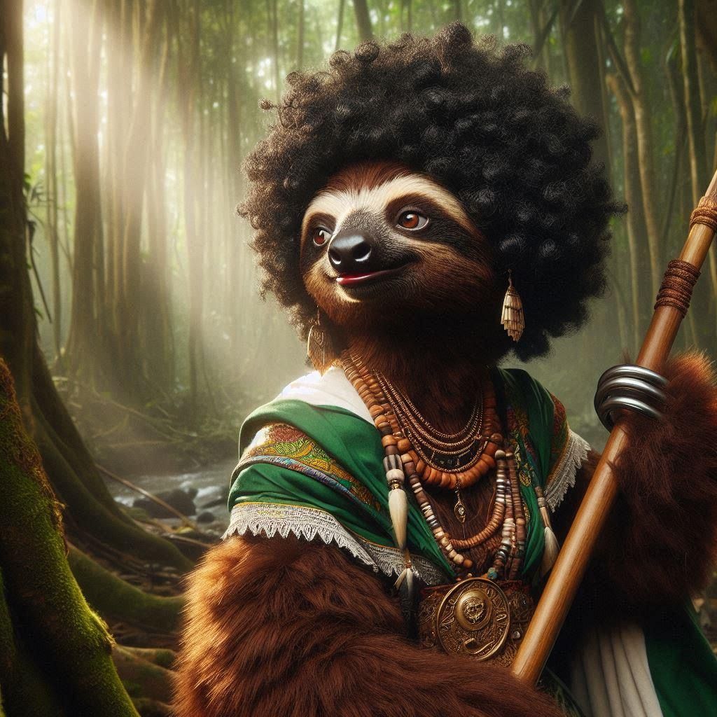 Queen Nzinga Ana de Sousloth Mbande, queen of Ndongo and Matamba