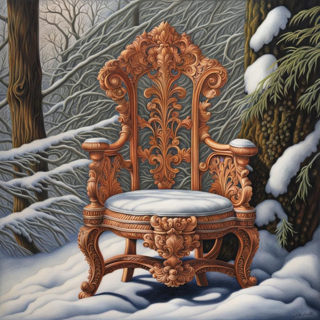 The dwarf's chair AI Generated Artwork NightCafe Creator