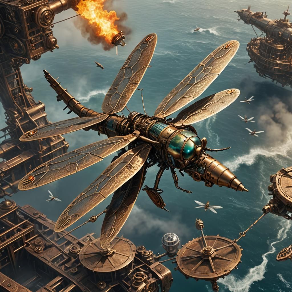 Dance of the Dragonfly  by @undefined