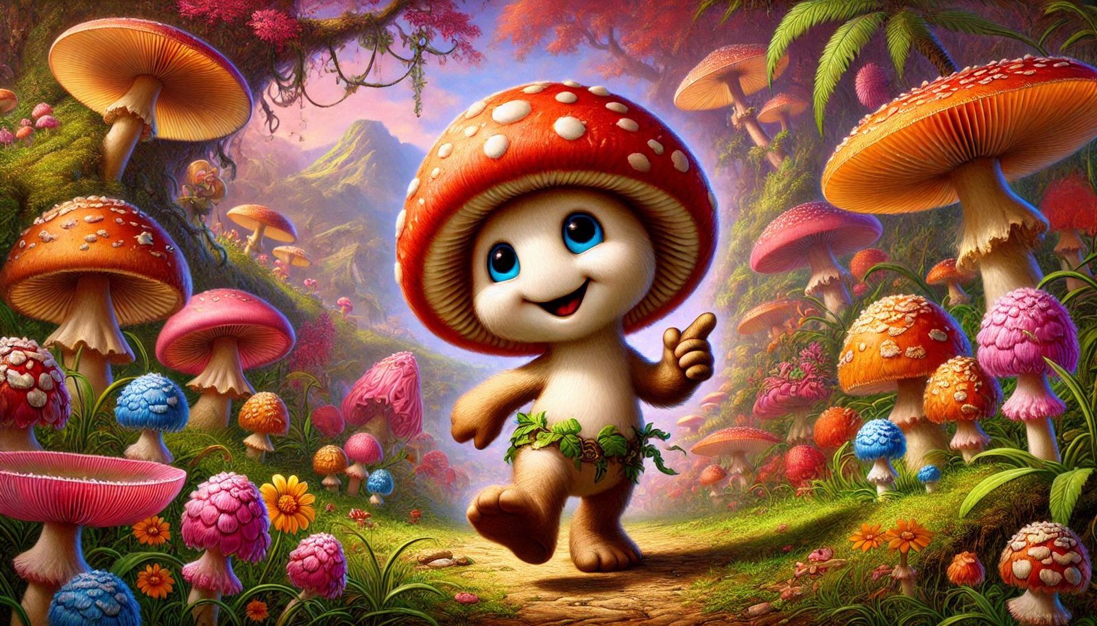 Happy Mushroom