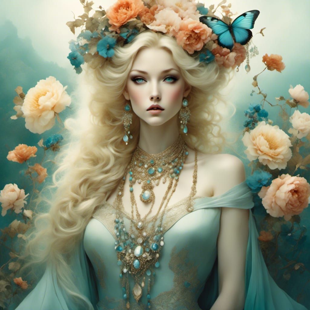 <lora:PrettyAdornmentStyle:1.0>