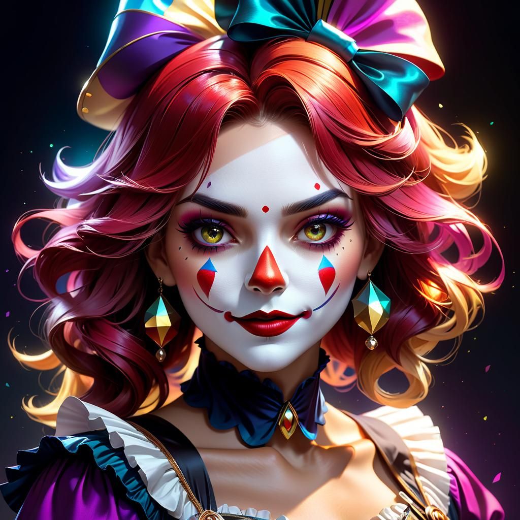 HAPPY CLOWN - AI Generated Artwork - NightCafe Creator