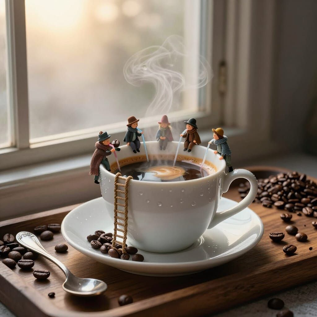 Fantasy Espresso Feast  by @Simos Chiras