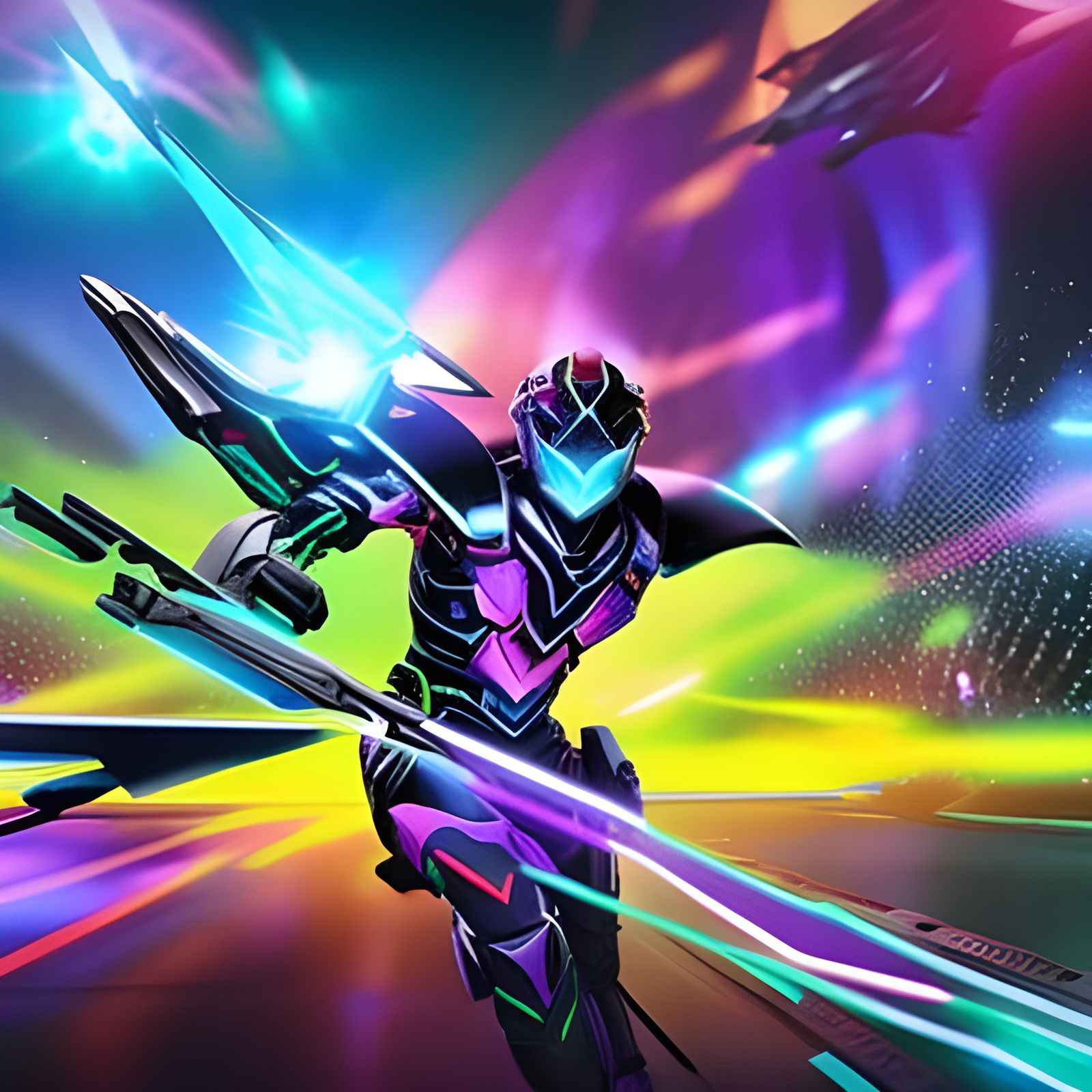 Prismatic cyber warrior