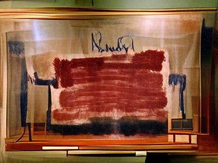A Mark Rothko painting of Richard Nixon resigning