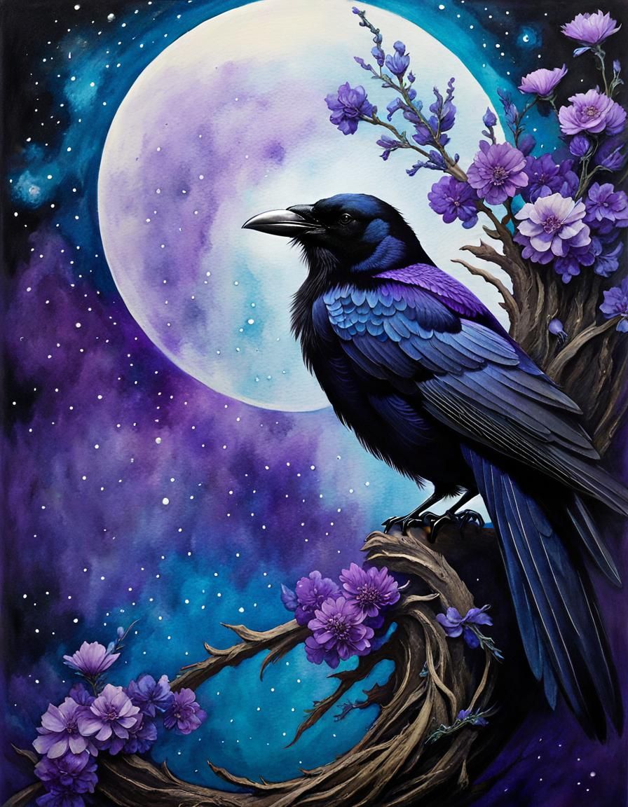 Purple night  by @Diana S