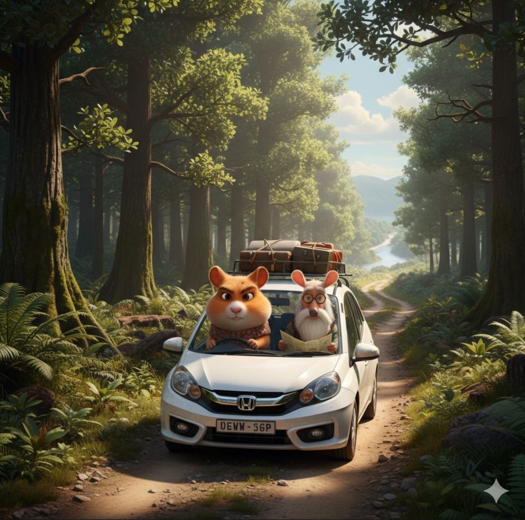 Lost in Knysna Forest #01 ("You and your scenic routes!")