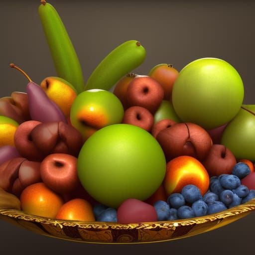 Fruits - Ai Generated Artwork - Nightcafe Creator