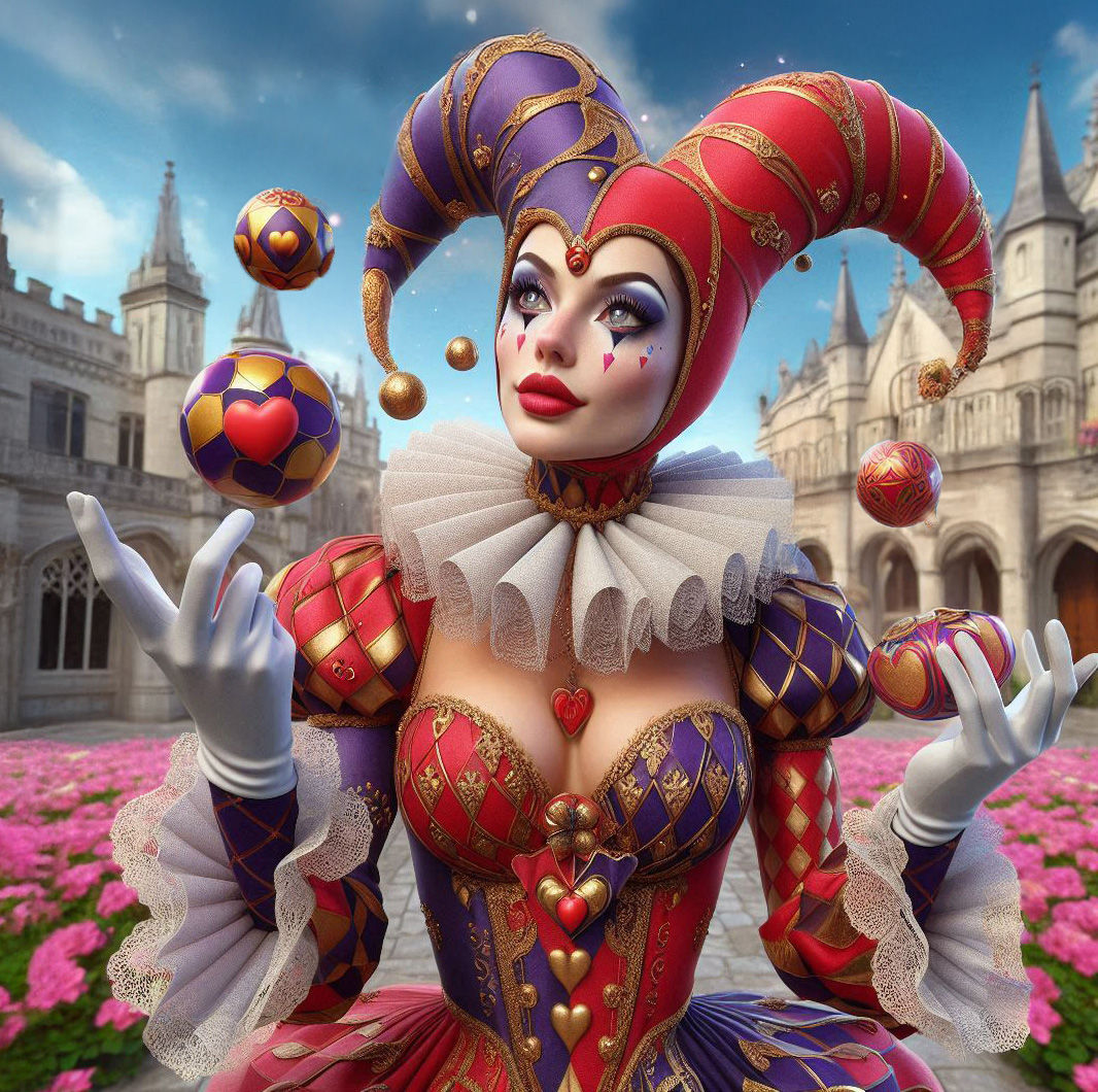 Royal Court Jester juggling
