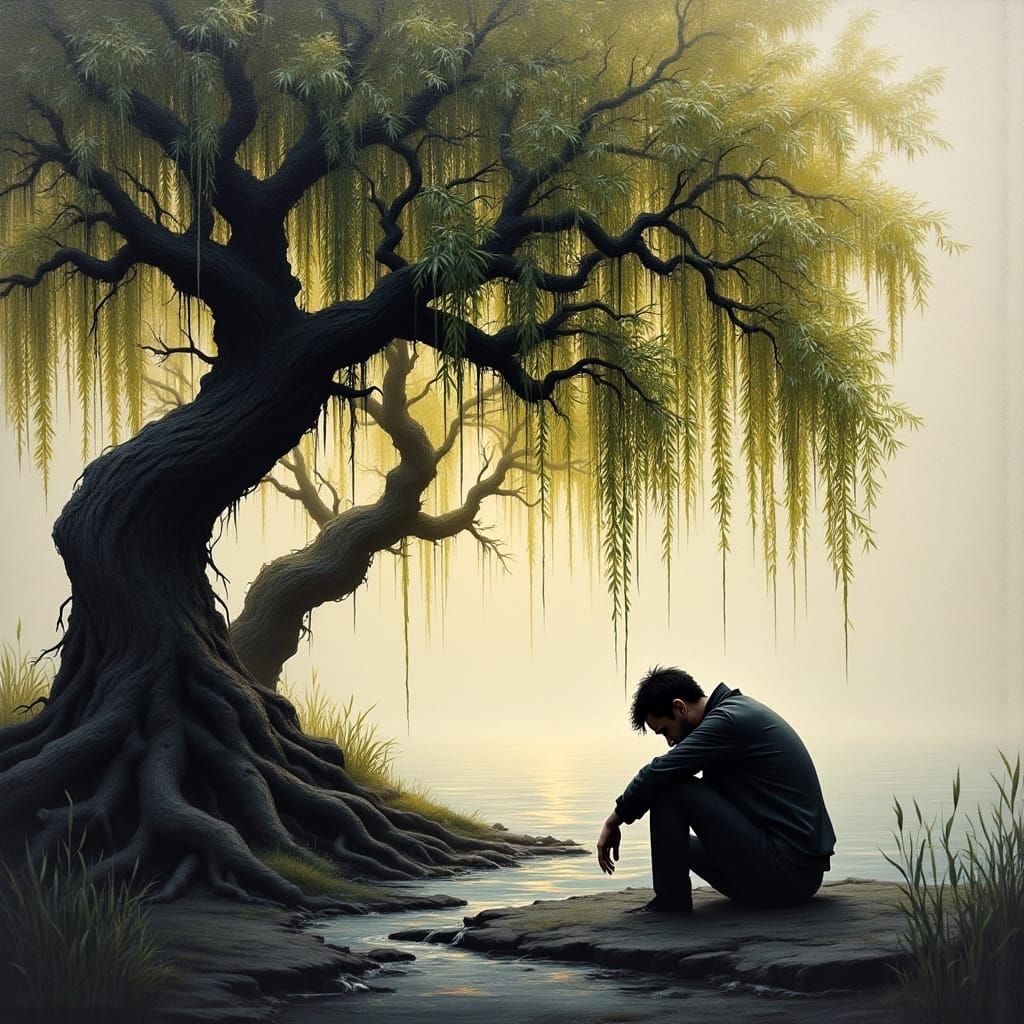 "Willow Weep for Me" by Lou Rawls.  by @Jubrey