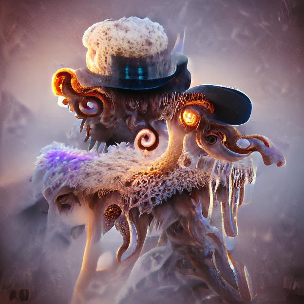 Steampunk monster