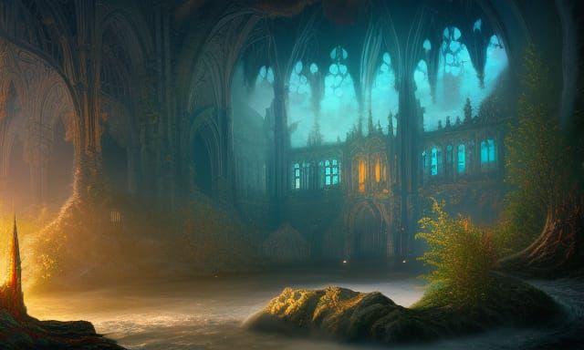 Lost city underwater   by @Cosi_O