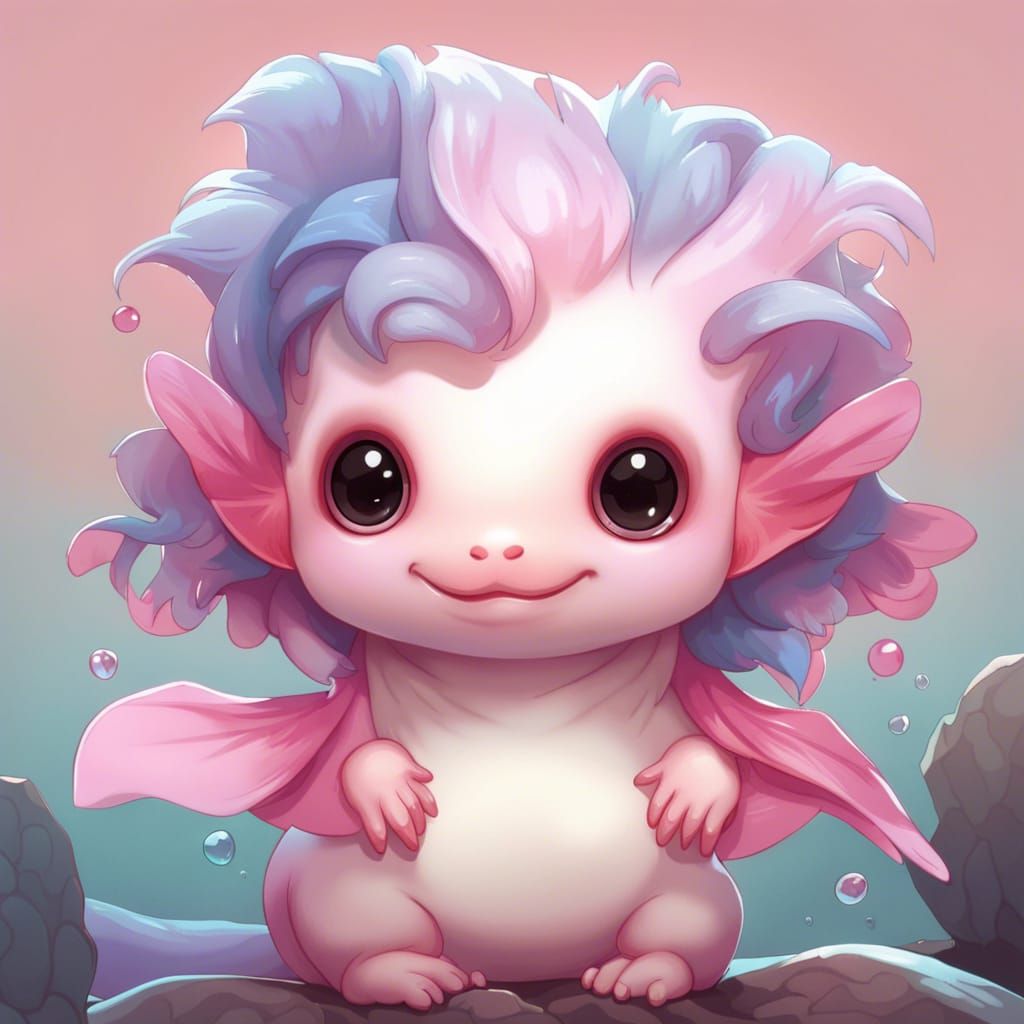 Axolotl - AI Generated Artwork - NightCafe Creator