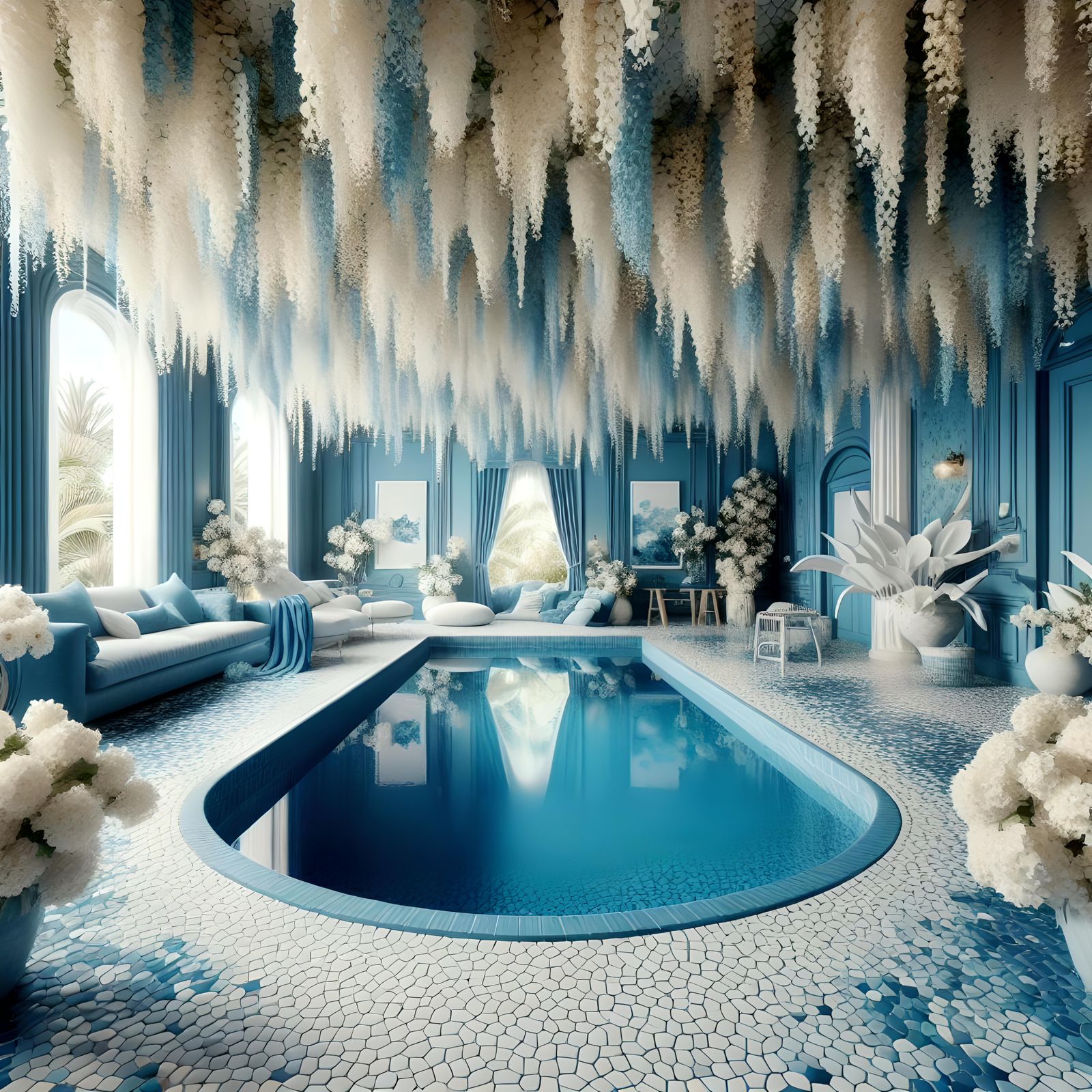 Room with a pool III