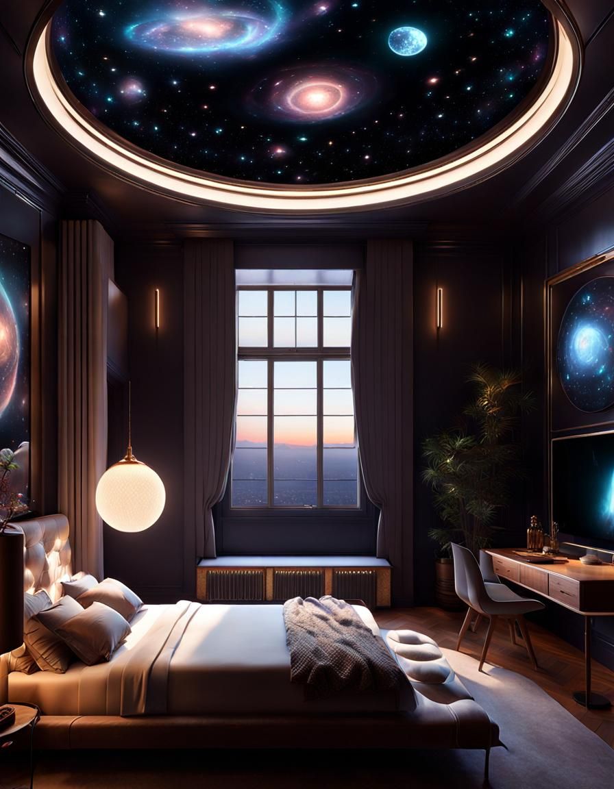 Cosmic Ceiling - AI Generated Artwork - NightCafe Creator